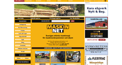 Desktop Screenshot of maskinnet.se